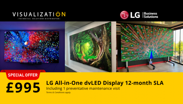 Image of Exciting SLA offer for LG All-in-One dvLED displays